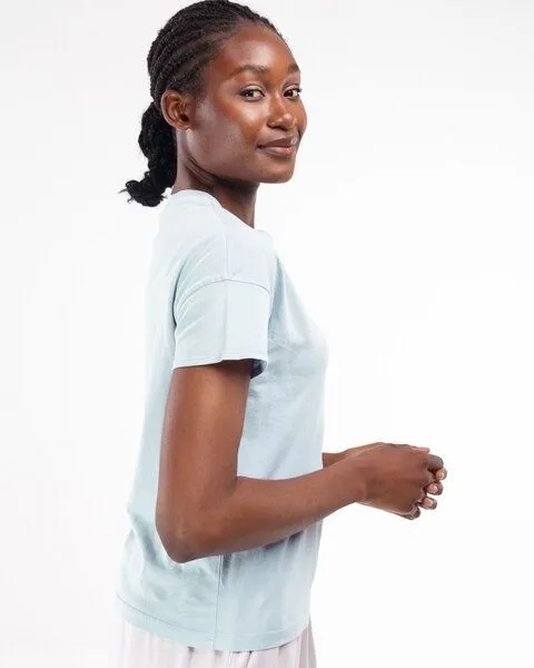 Alma & Lovis Alma & Lovis Lässiges T-Shirt im Loose Fit | Short Sleeve, Opal, – Produktbild 1 von 2