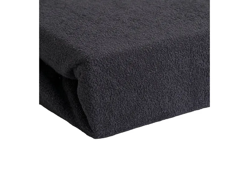 Carpe Sonno Spannbettlaken Frottee Winter Laken 90x200 100x200 140x200 160x200 180x200 200x200, Frottee, Gummizug: rundum, (1 Stück), Kuscheliges Winter Spannbettlaken 90x200 Spannbetttuch Anthrazit, Grau, – Produktbild 3 von 5