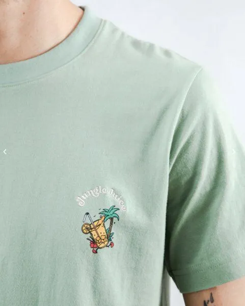 Brava Fabrics Brava Fabrics Jungle Juice T-shirt Light Green – Produktbild 4 von 4