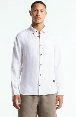 Kings Of Indigo Kings of Indigo Herren vegan Hemd Enda White – Produktbild 1 von 1