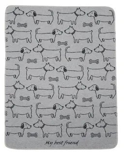 david fussenegger david fussenegger Tierdecke Hundedecke 'best friend allover' 70 x 90 cm – Produktbild 1 von 1