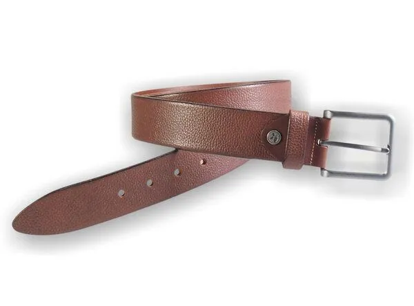 Greenbelts Greenbelts Herren Ledergürtel PASCAL, Cognac, – Produktbild 4 von 5