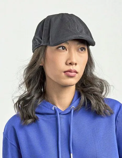 Atlantis Headwear Atlantis Headwear Gatsby Cap Schiebermütze, Navy (blau), – Produktbild 2 von 3