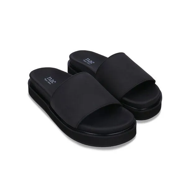 Nae Vegan Shoes Nae Vegan Shoes NAE | Okina Schwarze Vegane Sandalen - Mutig und nachhaltig, Schwarz, – Produktbild 2 von 4