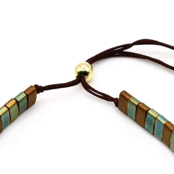 juni juni Armband Vintage Sage in salbeigrün – Produktbild 5 von 5