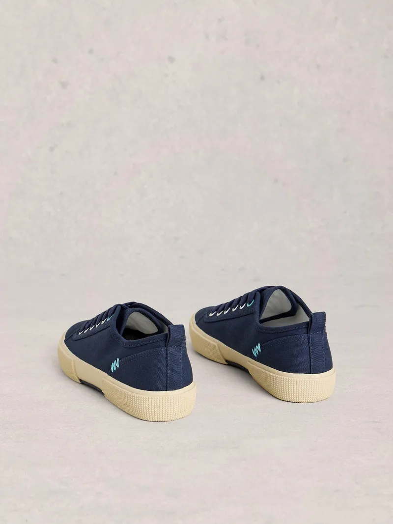 White Stuff Stoffsneaker Pippa - 40, Dunkelmarine, – Produktbild 4 von 4