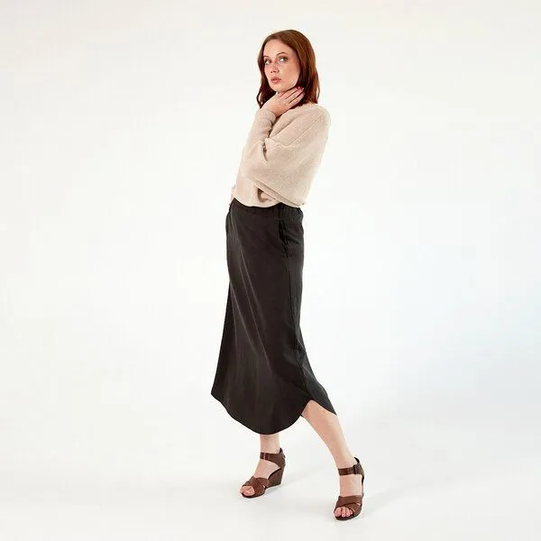 WiDDA berlin WiDDA berlin Rock JULIP aus TENCEL in verschiedenen Farben, Schwarz, – Produktbild 3 von 3