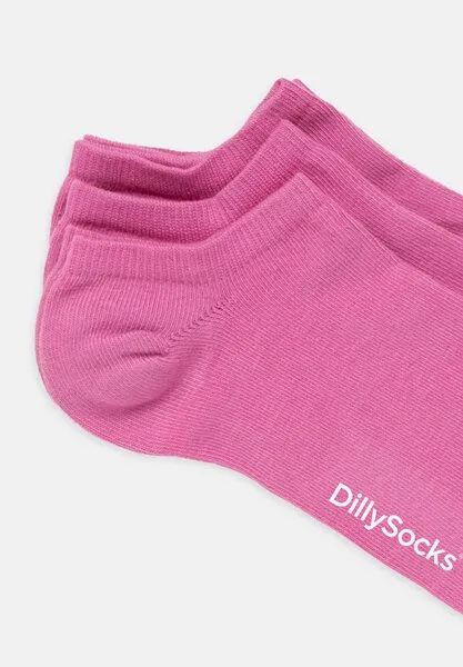 DillySocks DillySocks Sneakersocken „One Color Shorties“, Splash pink, – Produktbild 4 von 4
