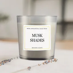 BOHORIA BOHORIA® Premium Signature Duftkerze Musk Shades – Produktbild 1 von 1