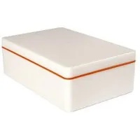 ajaa ajaa Die längliche Aufbewahrungsbox aus Biokunststoff 0,9 l, Mandarin, – Produktbild 1 von 1