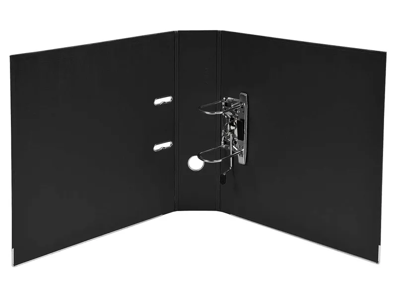 Exacompta 10 Exacompta Premium-Ordner "Prem'Touch", DIN A4 Maxi, schwarz, RB 80 mm – Produktbild 1 von 1