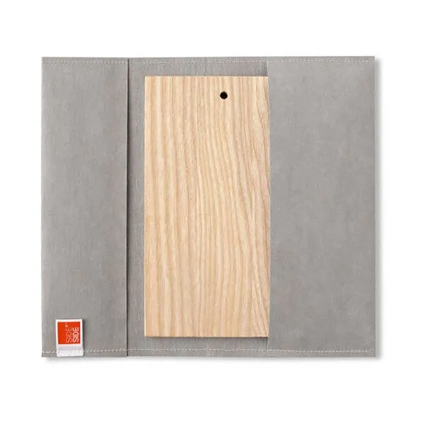 Side by Side Side by Side Outdoor Schneidebrett mit Etui, Grau, – Produktbild 2 von 4