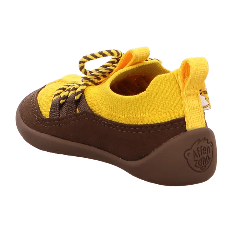 Affenzahn Affenzahn Prewalker Knit Tiger für Kinder, braun, Größe 19 EU, Braun, – Produktbild 3 von 7