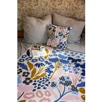 Tranquillo Tranquillo Strickdecke LILAE FLEUR, Mehrfarbig, – Produktbild 2 von 5