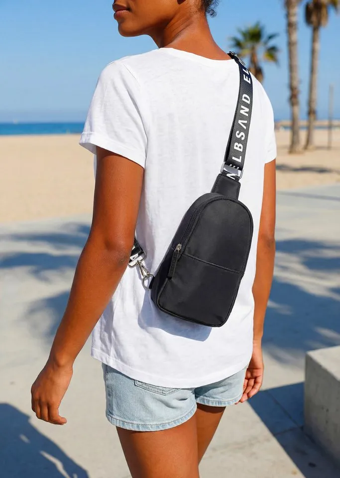 Elbsand Elbsand Umhängetasche kleiner Rucksack, Crossbody Bag, Handtasche, Schultertasche, Mini Bag VEGAN, Blau, – Produktbild 2 von 4