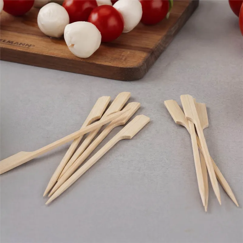 Fackelmann Fackelmann Fingerfood-Sticks, 9cm, 100 Stk, FSC™-zertifizierter Bambus – Produktbild 2 von 3
