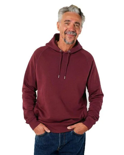 YTWOO YTWOO Hoodie für Damen und Herren, Kapuzenpullover, Basic, Unisex, Burgunderrot, – Produktbild 2 von 4