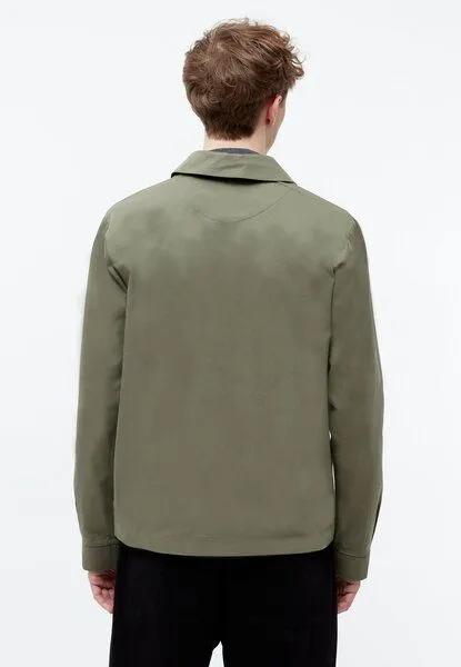 Givn Berlin Givn Berlin Jacke GBNOAH aus Bio-Baumwolle, Avocado green, – Produktbild 3 von 4
