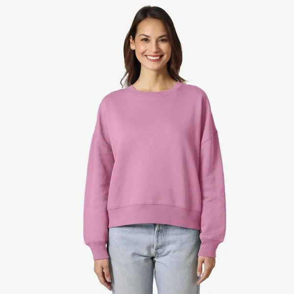 YTWOO YTWOO Modernes Damen-Sweatshirt – weich, nachhaltig & zeitlos, Bubble pink, – Produktbild 1 von 4