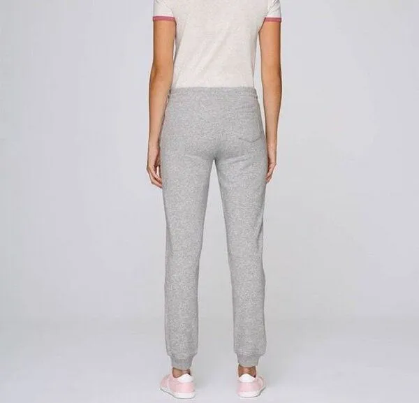 UNIPOLAR Unipolar Damen Basic Jogginghose Tracy Slim Fit, Grau meliert, – Produktbild 6 von 8