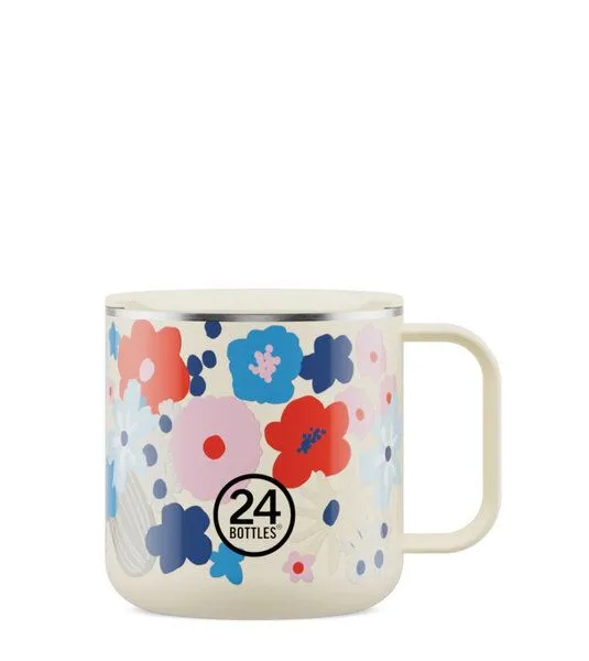 24bottles 24bottles Isolierter Casa Mug 340 ml, aus Edelstahl, Grey, – Produktbild 4 von 6