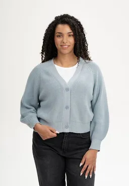 MELA MELA Rippstrick Cardigan Style BHUMA aus 100% Bio-Baumwolle – Produktbild 1 von 1