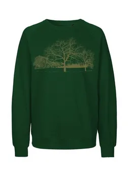 Peaces.bio - handbedruckte Biomode Peaces.bio - handbedruckte Biomode Sweatshirt Landscape Unisex – Produktbild 1 von 1