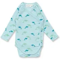 Sense Organics Sense Organics Baby Wickelbody, Modell YGON, Kleiner delphin-druck blau, – Produktbild 1 von 1