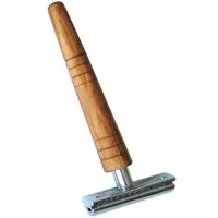 Olivenholz erleben Olivenholz erleben Rasierhobel KLASSIK mit Griff Makalu aus Olivenholz – Produktbild 1 von 1