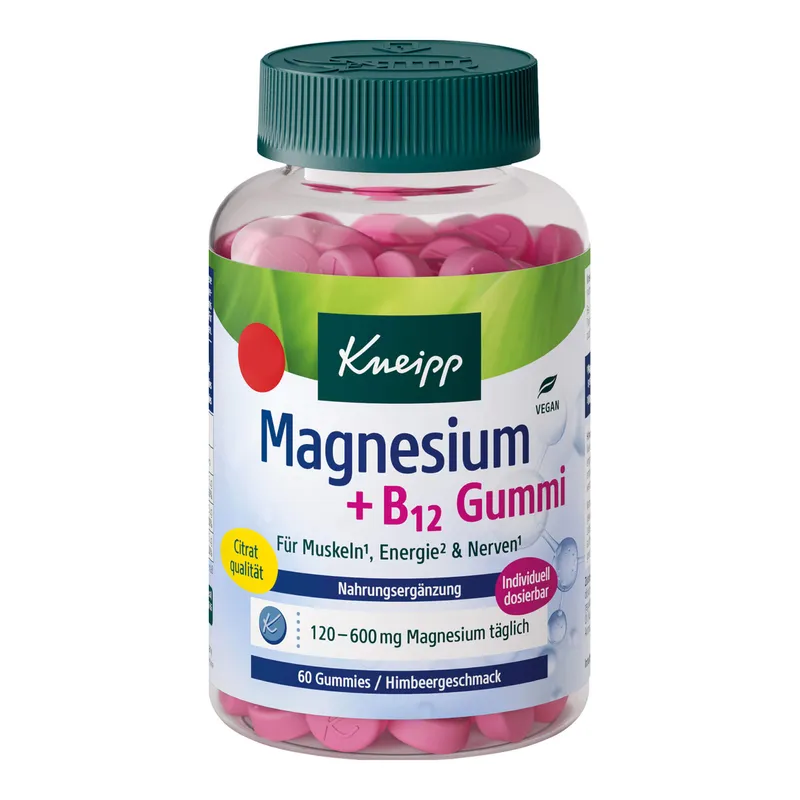 Kneipp Kneipp Magnesium + B12 Gummi – Produktbild 1 von 1
