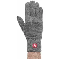 Apu Kuntur Apu Kuntur 100% Alpaka Finger-Handschuhe - GEFÜTTERT, Anthrazit, – Produktbild 1 von 1
