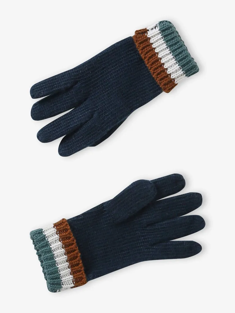 Vertbaudet Vertbaudet Jungen Set aus Mütze, Grün, – Produktbild 4 von 4