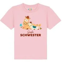 watabout kids watabout.kids T-Shirt Kinder Lama Große Schwester, Cotton pink, – Produktbild 1 von 1