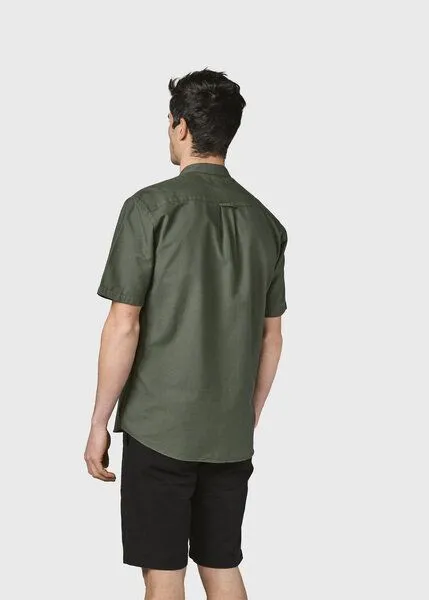 Klitmøller Collective Klitmøller Collective Kurzarm-Hemd Max, Olive, – Produktbild 4 von 4