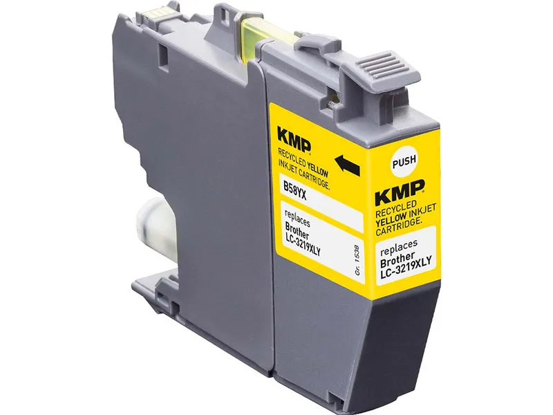 KMP KMP Tintenpatrone ersetzt Brother LC-3219XLY gelb – Produktbild 1 von 2