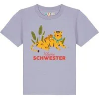 watabout kids watabout.kids T-Shirt Kinder Tiger Kleine Schwester, Lavender, – Produktbild 1 von 1