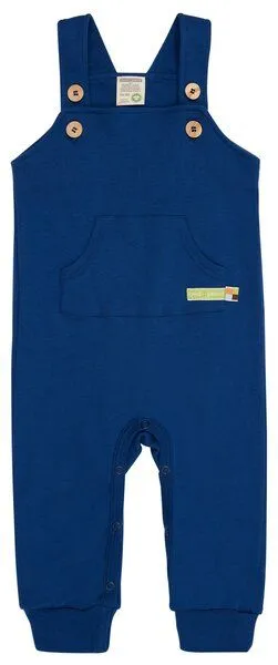 loud + proud loud + proud Babys & Kinder, Latzhose, GOTS-zertifiziert, Ultramarine (blau), – Produktbild 1 von 1