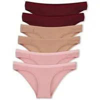 ORGANICATION ORGANICATION KAMILLA | Slip aus Bio-Baumwolle und TENCEL Modal im 6er-Pack, Mix-7, – Produktbild 1 von 1