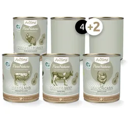 AniForte AniForte Nassfutter Mix 6 x 400 g 4,8 kg – Produktbild 1 von 1