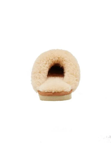 thies Pantoffel aus Schaffell "thies Pantoffel", Cashew, – Produktbild 4 von 4