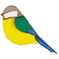 BeWooden BeWooden Holzbrosche Tit – Vogelbrosche – Produktbild 1 von 1