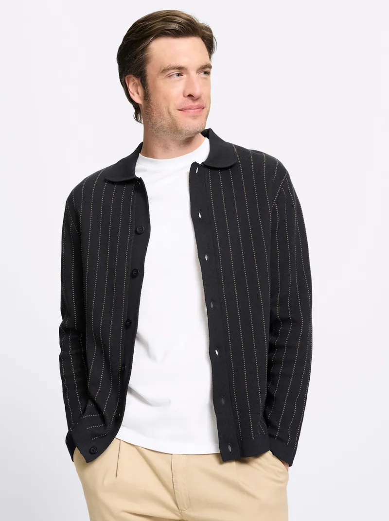 marco donati Strickjacke schwarz, Schwarz, – Produktbild 2 von 2