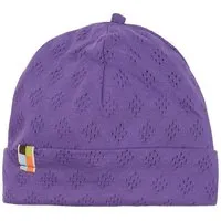 loud + proud loud + proud Baby & Kinder Mütze Jacquard Strick, GOTS-zertifiziert, Violet(lila), – Produktbild 1 von 1