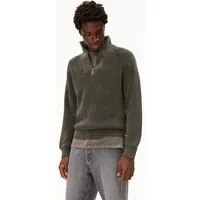 ARMEDANGELS ARMEDANGELS KAALVES GMT DYE Herren Pullover aus Bio-Baumwolle, Forest pine, – Produktbild 1 von 1