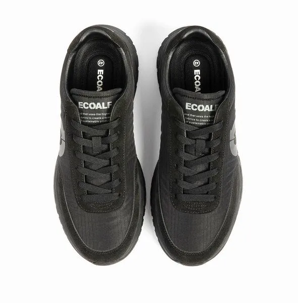 ECOALF ECOALF vegane Sport Sneaker VENTURA, Total black (schwarz), – Produktbild 4 von 4