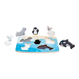 Hape Hape Fühlpuzzle Polartiere – Produktbild 1 von 1