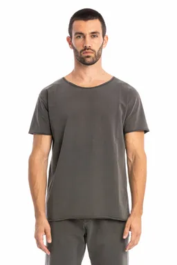 RAVENS VIEW IBIZA RAVENS VIEW IBIZA Herren vegan T-Shirt Schnitt Anthrazit – Produktbild 1 von 1