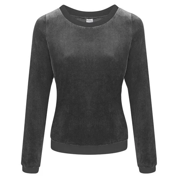 Frija Omina Frija Omina Bio Nicki Pullover Onne, Anthrazit (grau), – Produktbild 1 von 4