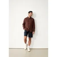 Givn Berlin Givn Berlin Langarmhemd GBWES aus Leinen, Chocolate brown (linen), – Produktbild 1 von 1