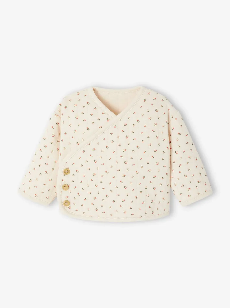 Vertbaudet Vertbaudet Baby-Set aus Steppjacke & Hose mit Fuß, Rosa, – Produktbild 2 von 4